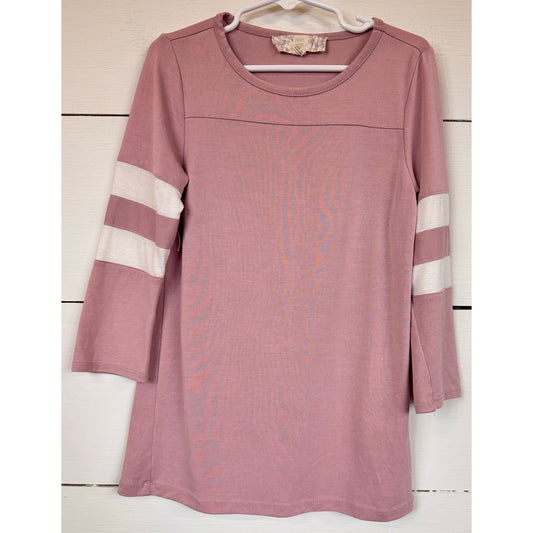 Pink Republic Pink Long Sleeve Shirt Girl's Size Small (7/8)