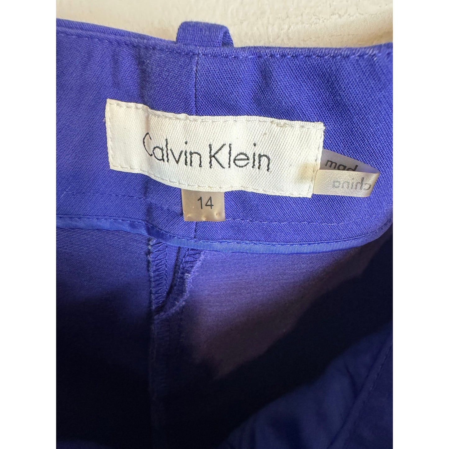 Calvin Klein Cropped Dress Pants Women's Size 14