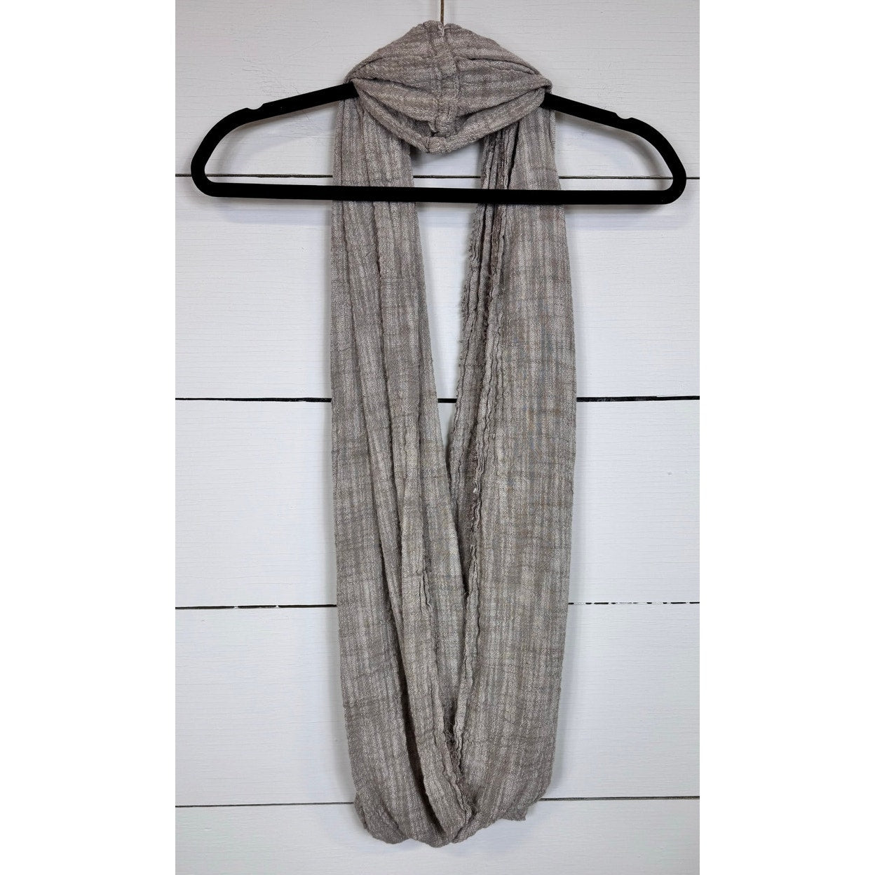 Gray Infinity Scarf