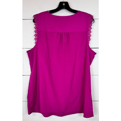 Croft & Barrow Sleeveless Blouse Women's Size XXL