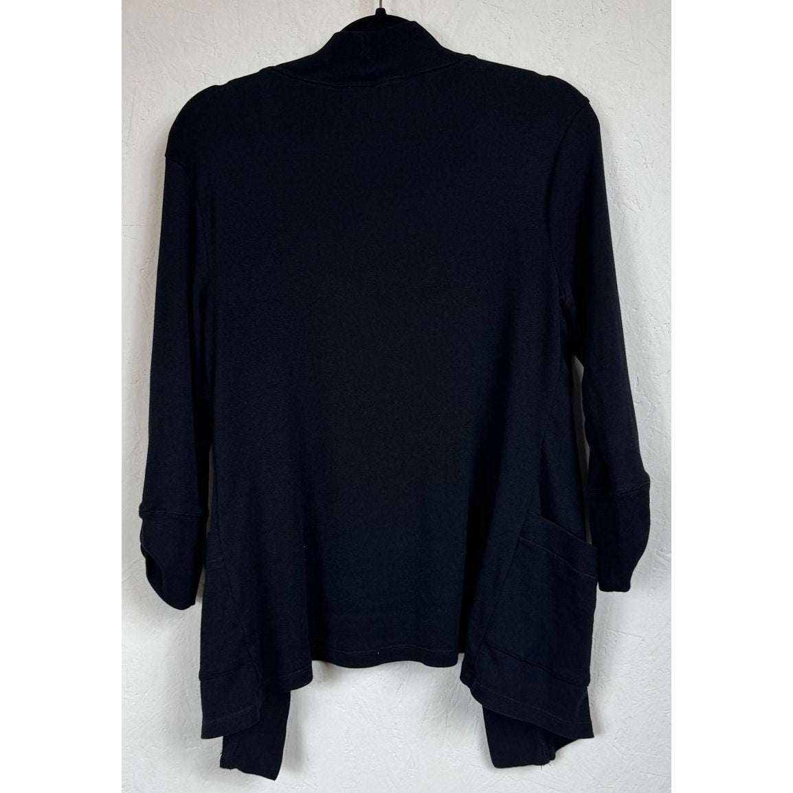 Kim Rogers Black 3/4 Sleeve Cardigan Women's Size Medium