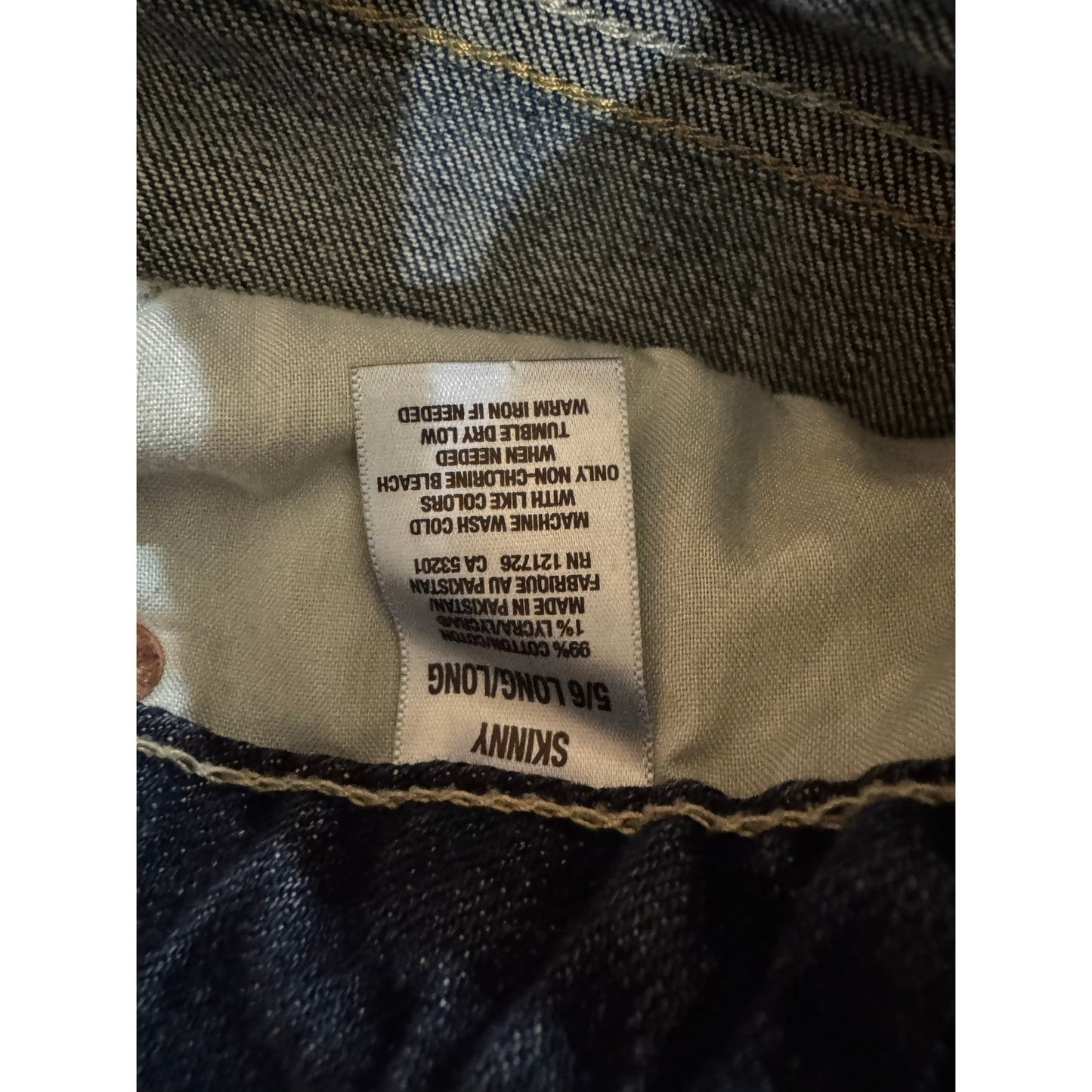 Aeropostale Blue Skinny Jeans Women's 5/6