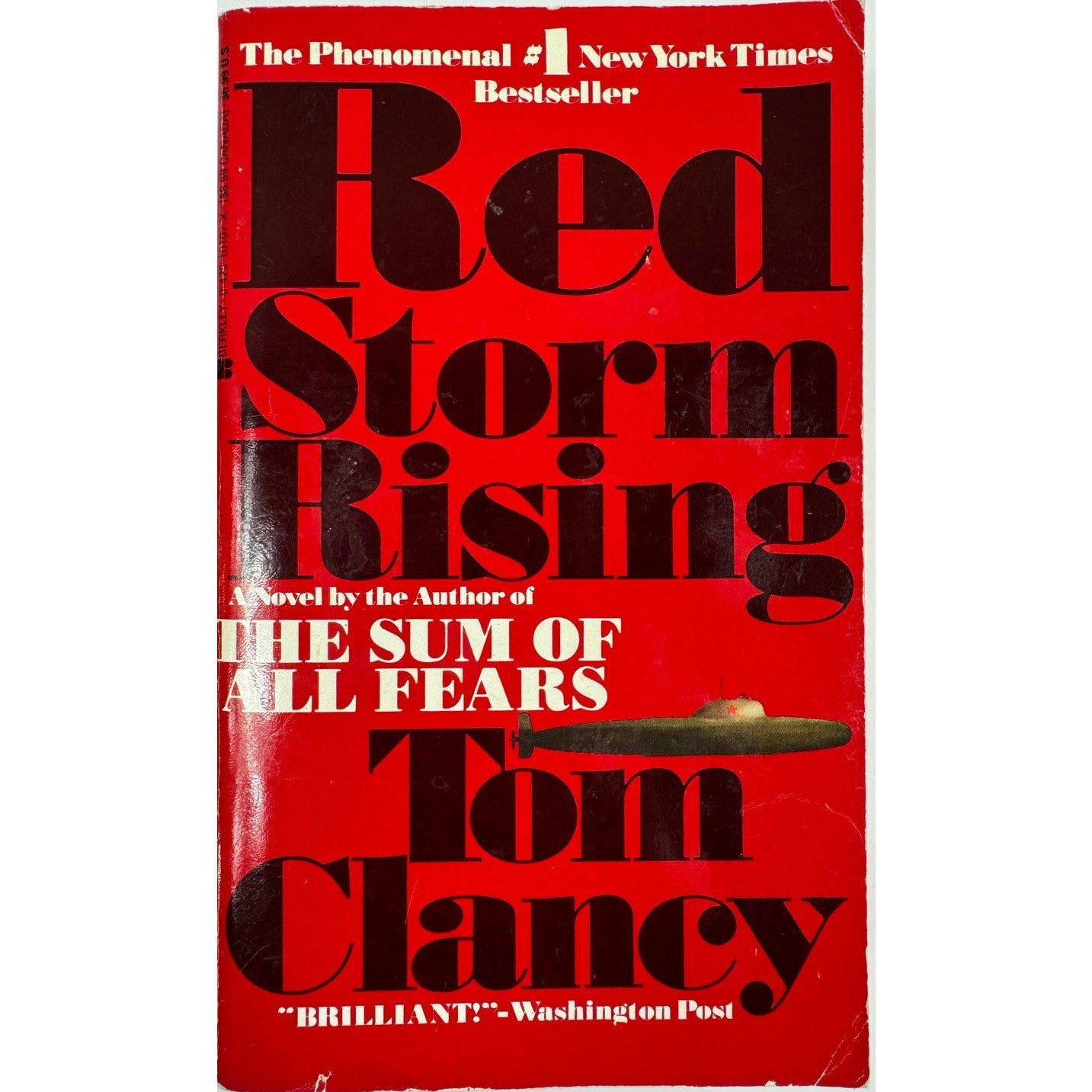 Red Storm Rising by Tom Clancy (Paperback)