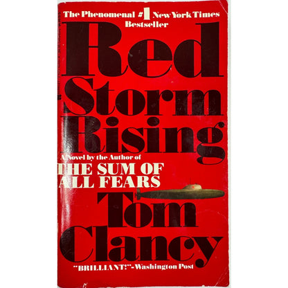 Red Storm Rising by Tom Clancy (Paperback)