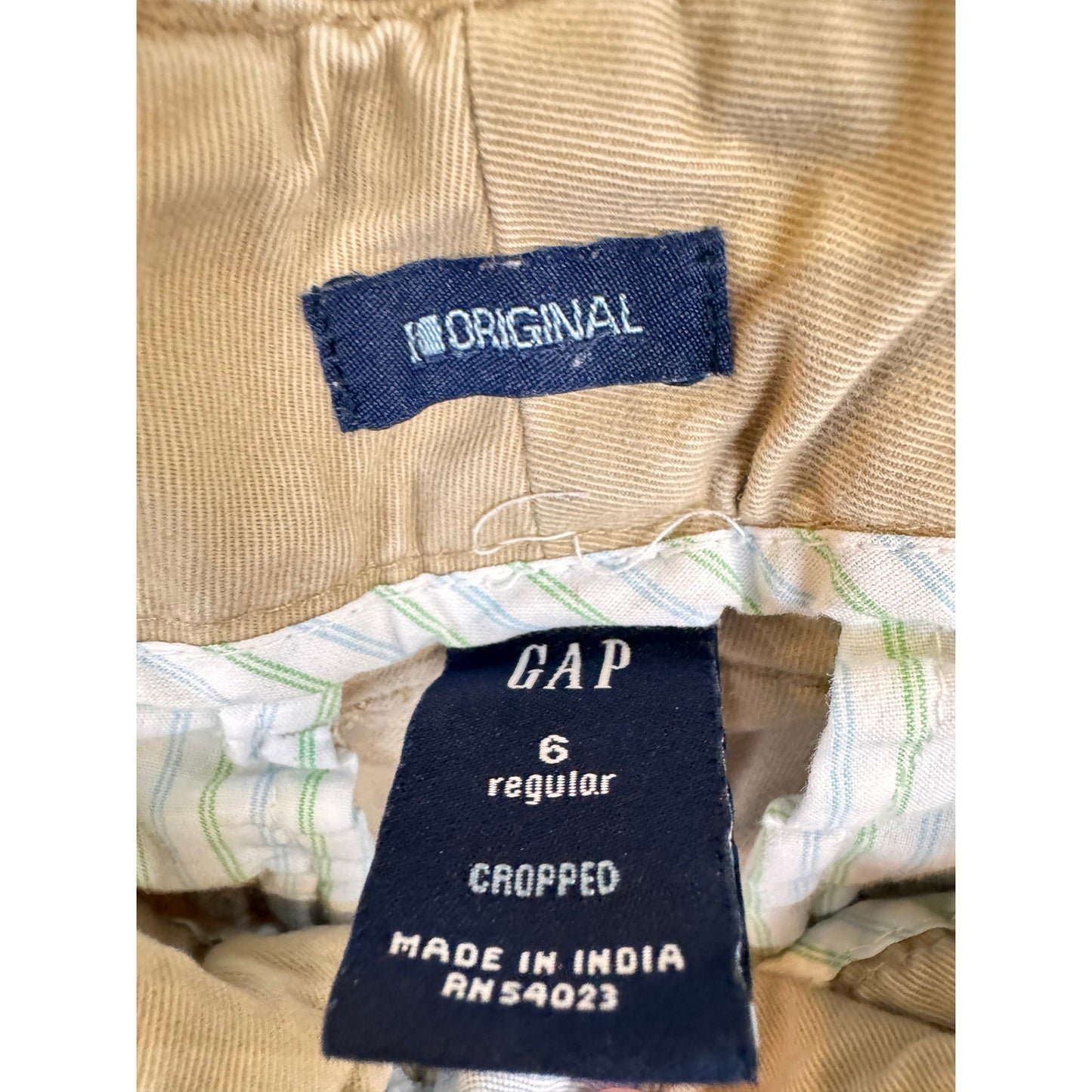 Gap Beige Cropped Pants Women's Size 6