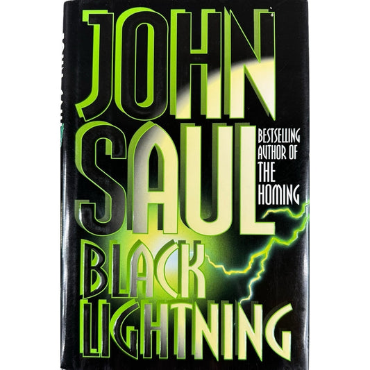 Black Lighting by John Saul (Hardcover) (First Edition)