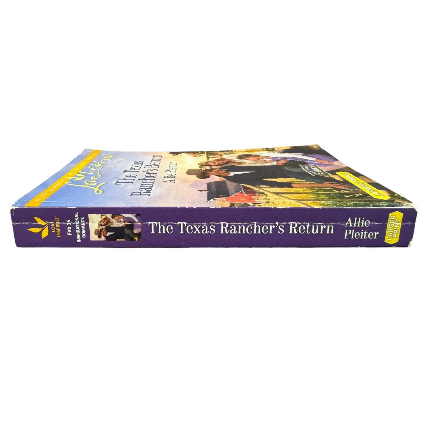 The Texas Rancher's Return by Allie Pleiter (Paperback) (Large Print)