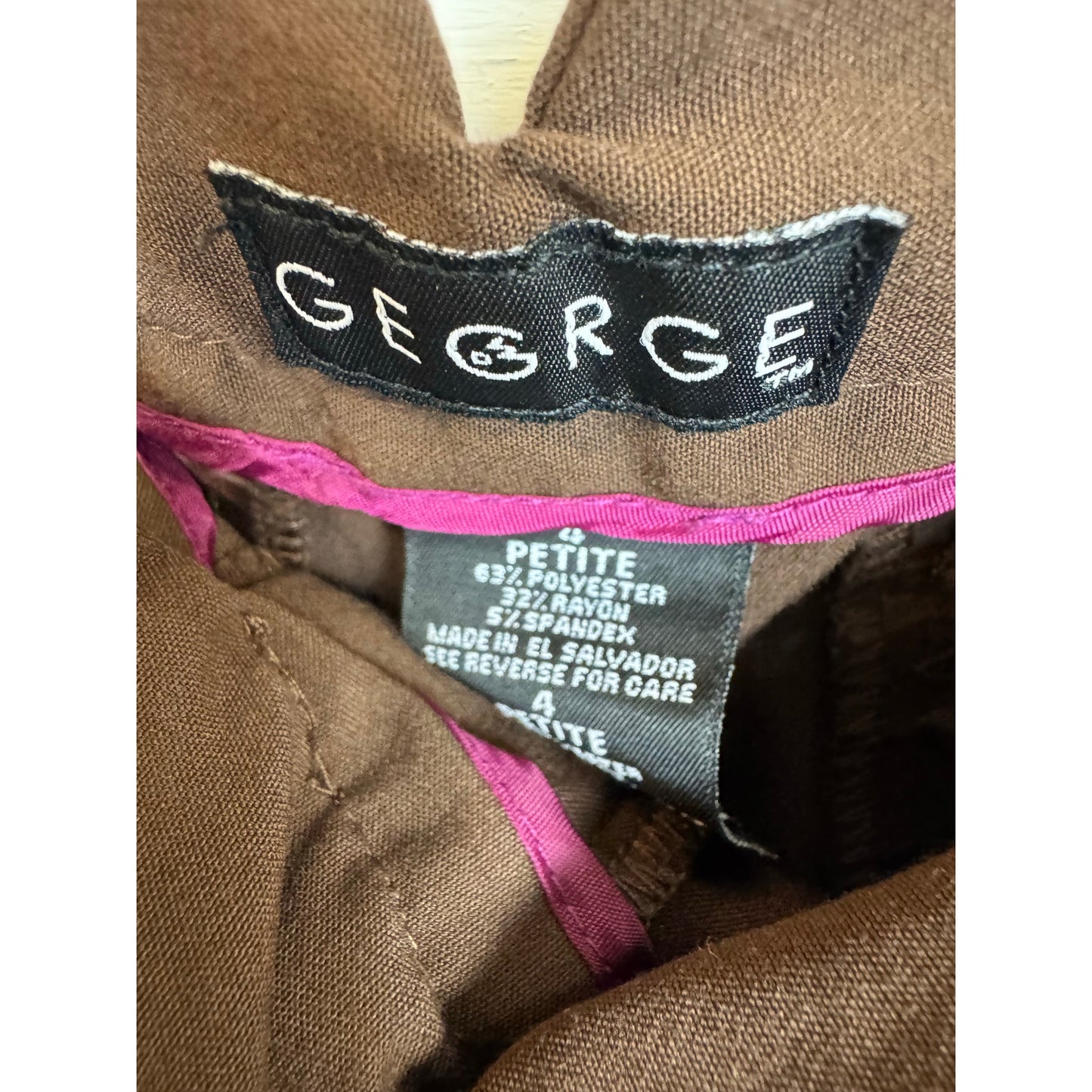 George Dress Pants Women's Size 4 Petite