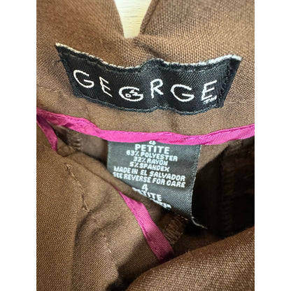 George Dress Pants Women's Size 4 Petite