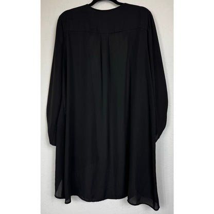Cato Black 3/4 Sleeve Kimono Women's 18/20W