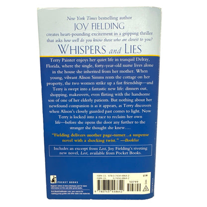 Whispers and Lies by Joy Fielding (Paperback)