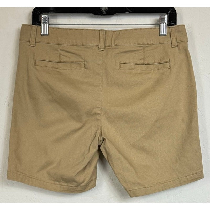 A.N.A. Beige Chino Shorts Women's 6 Short