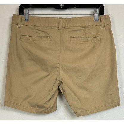 A.N.A. Beige Chino Shorts Women's 6 Short