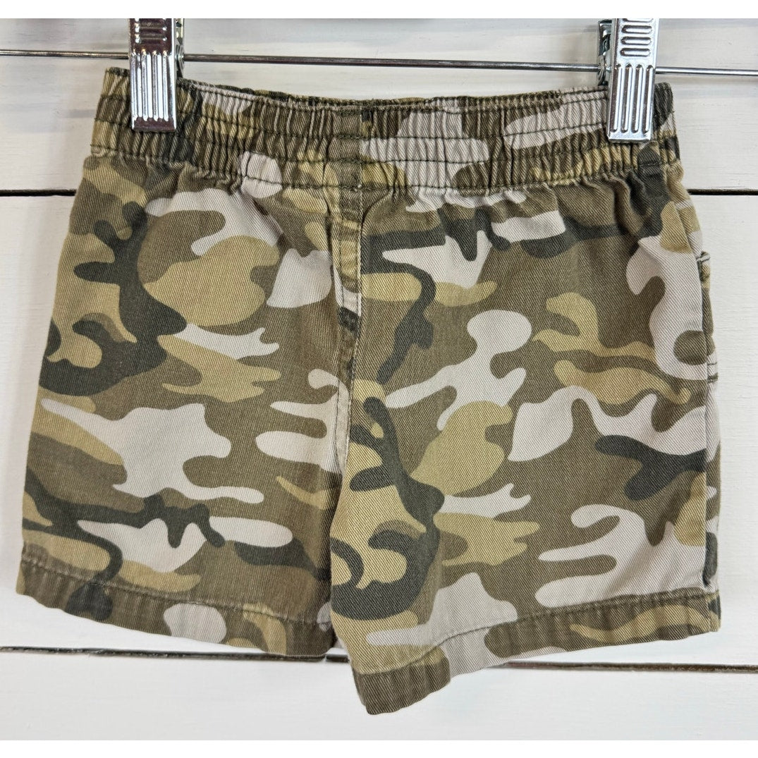 Faded Glory Camo Shorts Boy's Size 6-9 Months