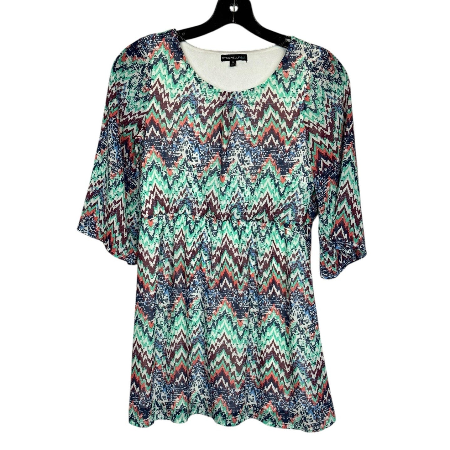 My Michelle 3/4 Sleeve Dress Girl's Size 14