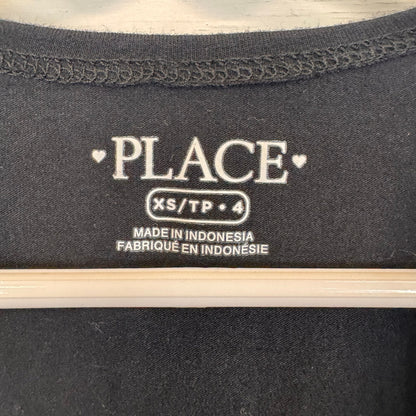 The Children's Place Black Mini Cardigan Girl's Size XS (4)