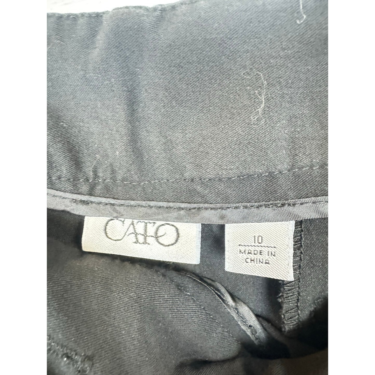 Cato Black Dress Pants Women's Size 10