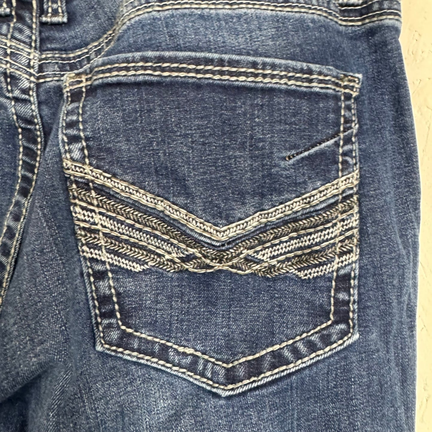 Bke Blue Straight Leg Jeans Men's 34x30