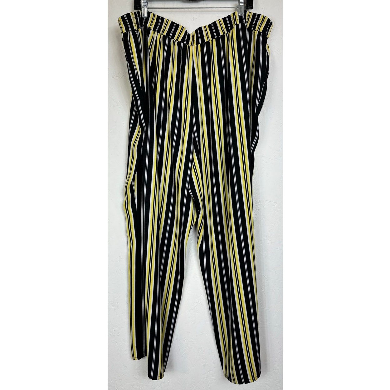 Cato Black Yellow Chino Pants Women's 26/28W