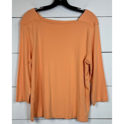 Chico's 3/4 Sleeve Blouse Women's Size 3
