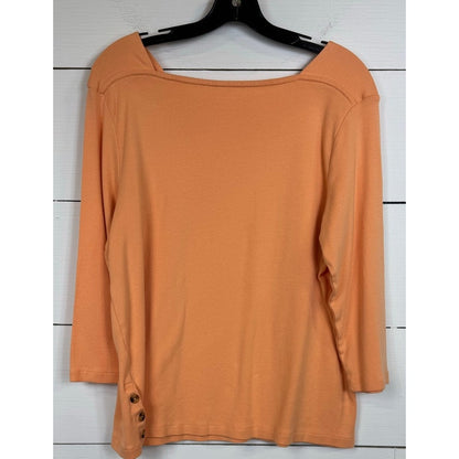 Chico's 3/4 Sleeve Blouse Women's Size 3