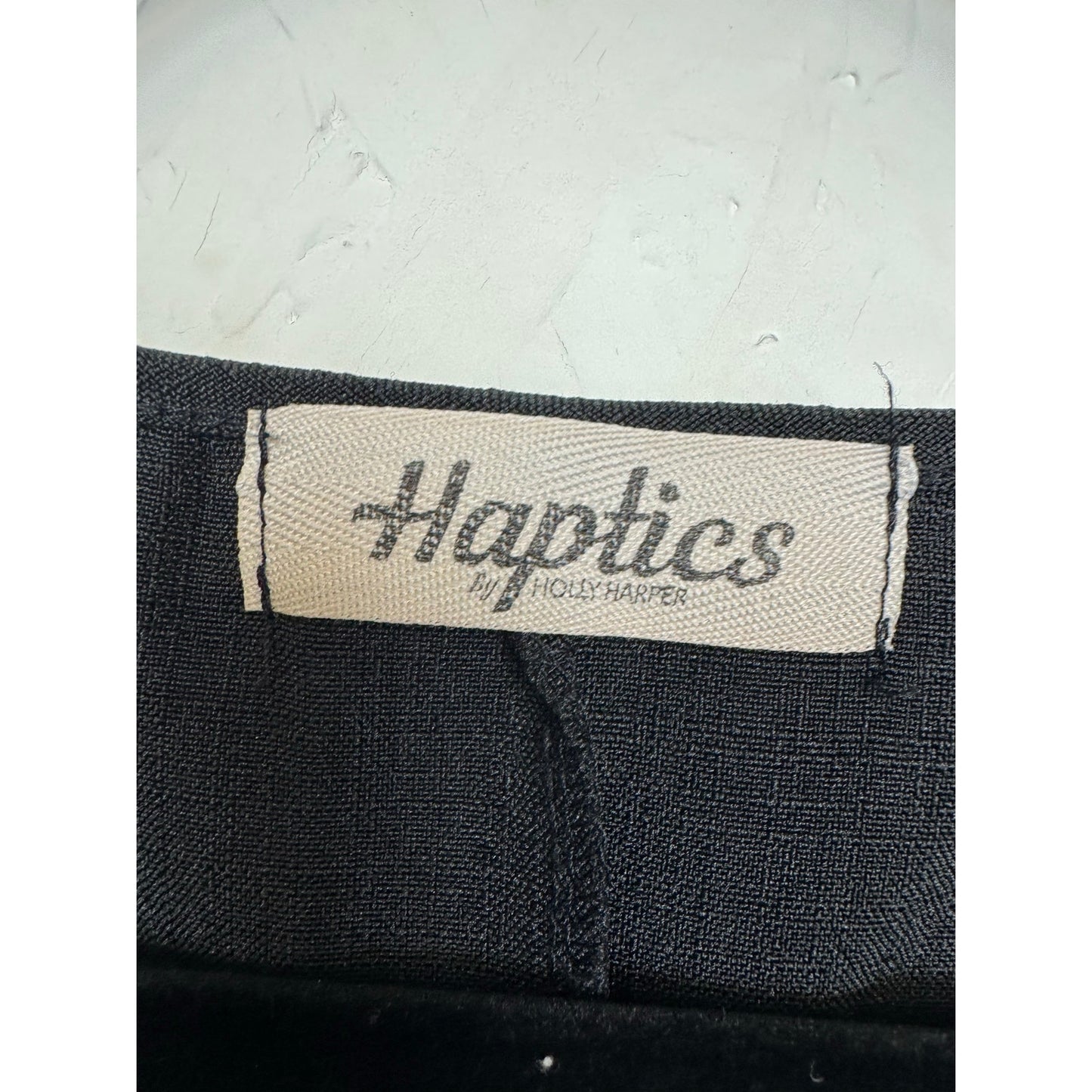 Haptics Black Blouse Women's 3x
