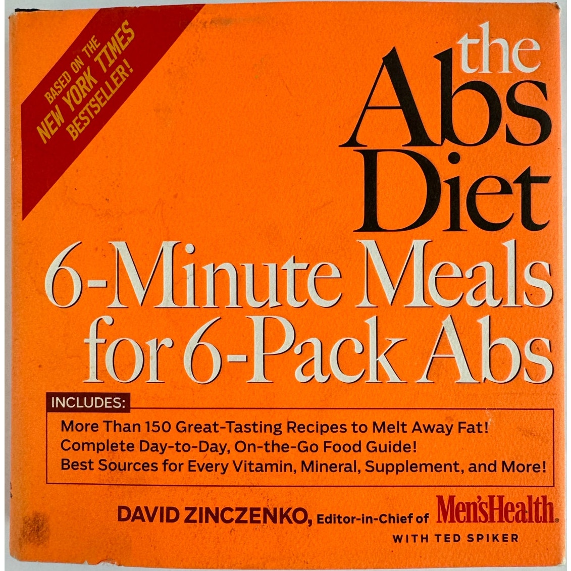 The Abs Diet 6-Mintue Meals for 6-Pack Abs by David Zinczenko (Hardcover)