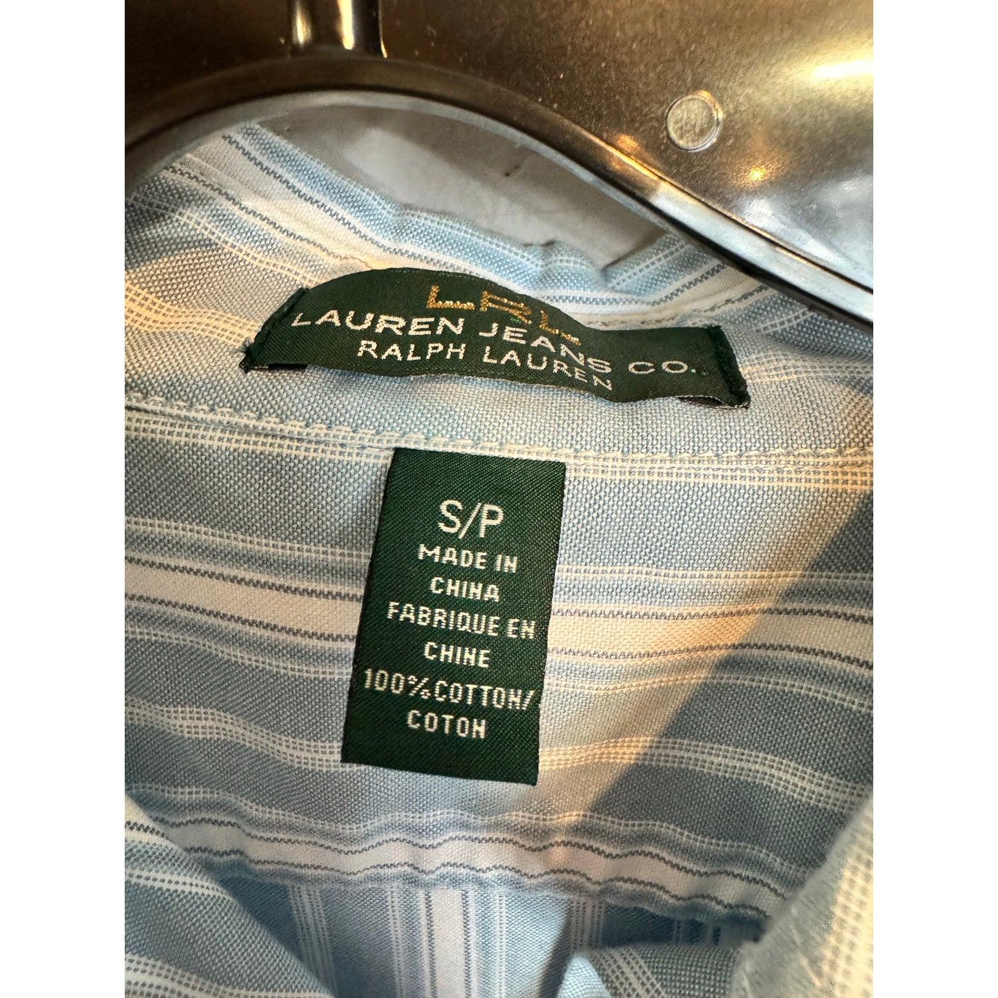 Ralph Lauren Long Sleeve Button Up Shirt Men's Size Small