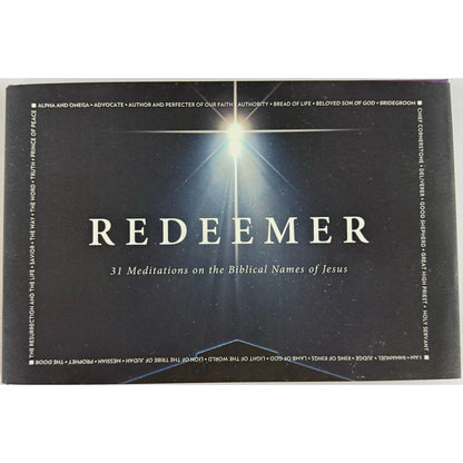 Redeemer: 31 Meditations on the Biblical Names of Jesus by TBN (Hardcover)