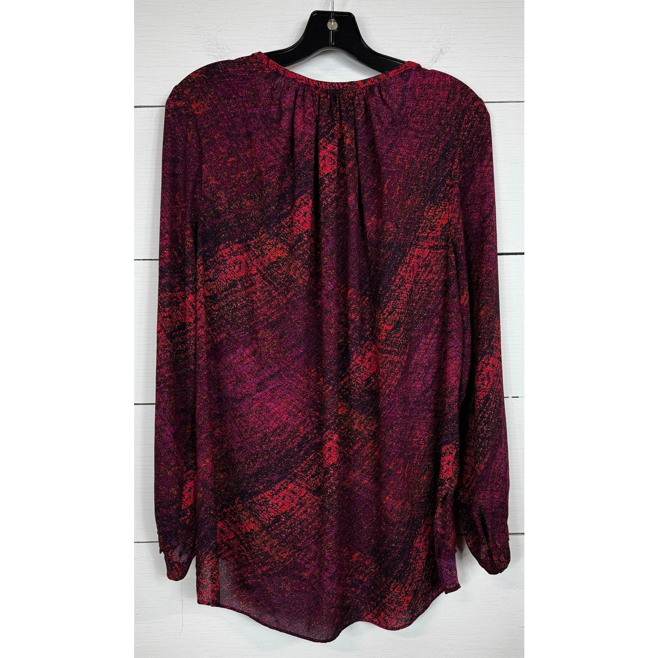 A.N.A. Long Sleeve Blouse Women's Size Large