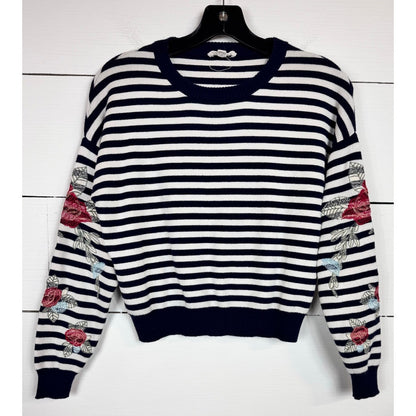 Wyld Hart Cropped Sweater Women's Size Small