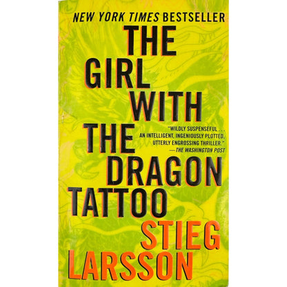 The Girl with the Dragon Tattoo by Stieg Larsson (Paperback)