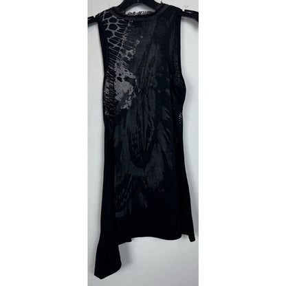 Miss Me Black Tank Top Women's Small