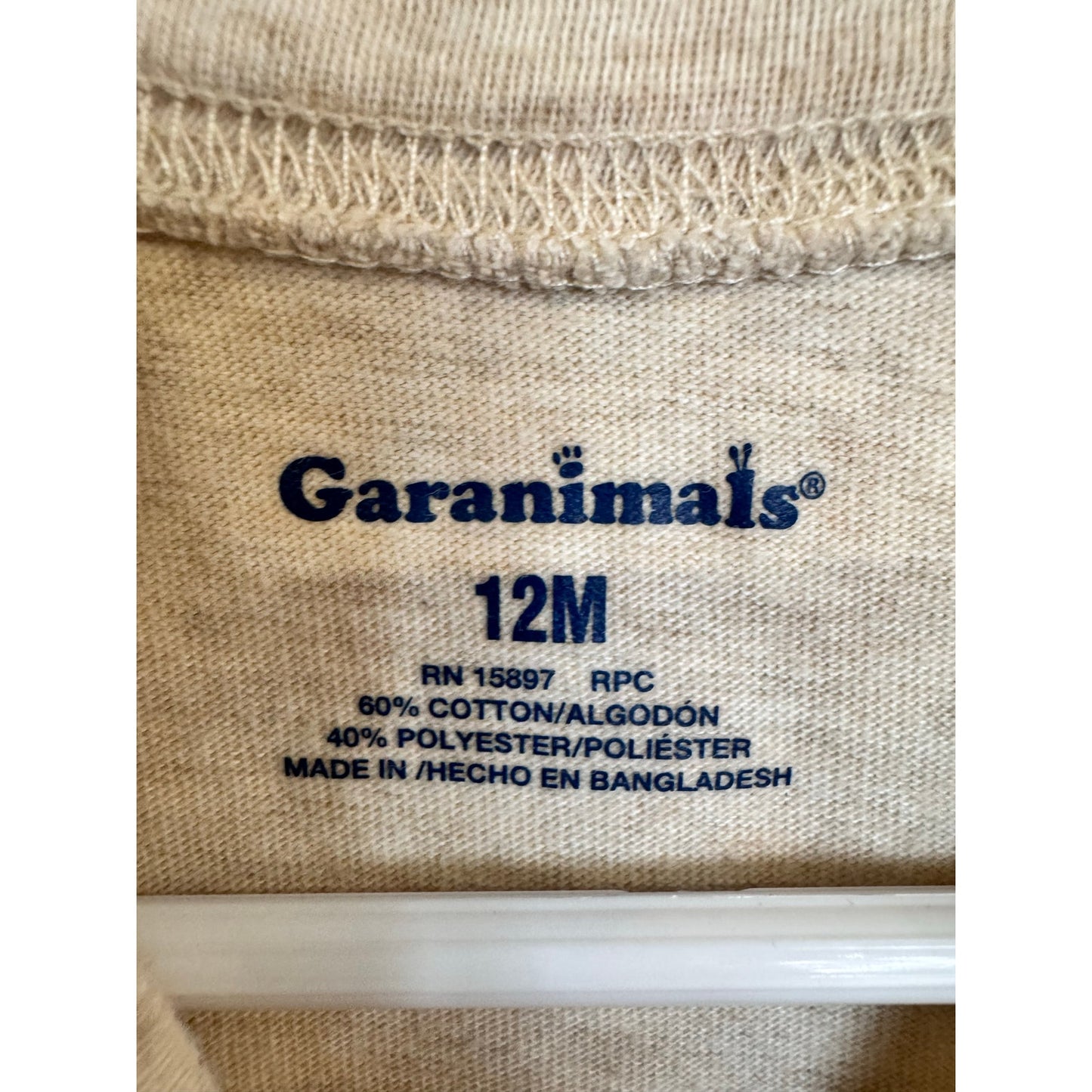 Garanimals T-Shirt Boy's Size 12 Months