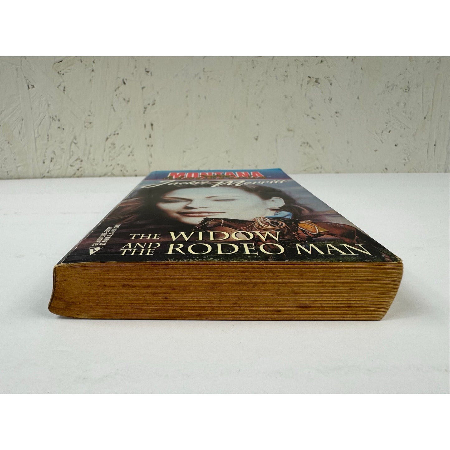 The Widow and the Rodeo Man by Jackie Merritt (Paperback)