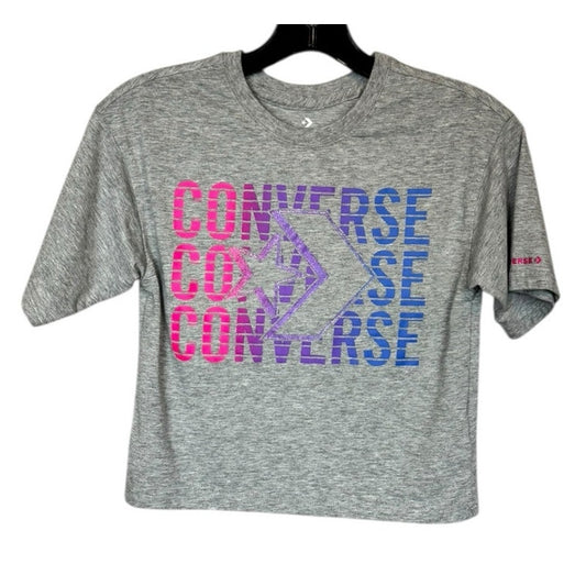 Converse Short Sleeve T-Shirt Girl's Size Medium (10/12)