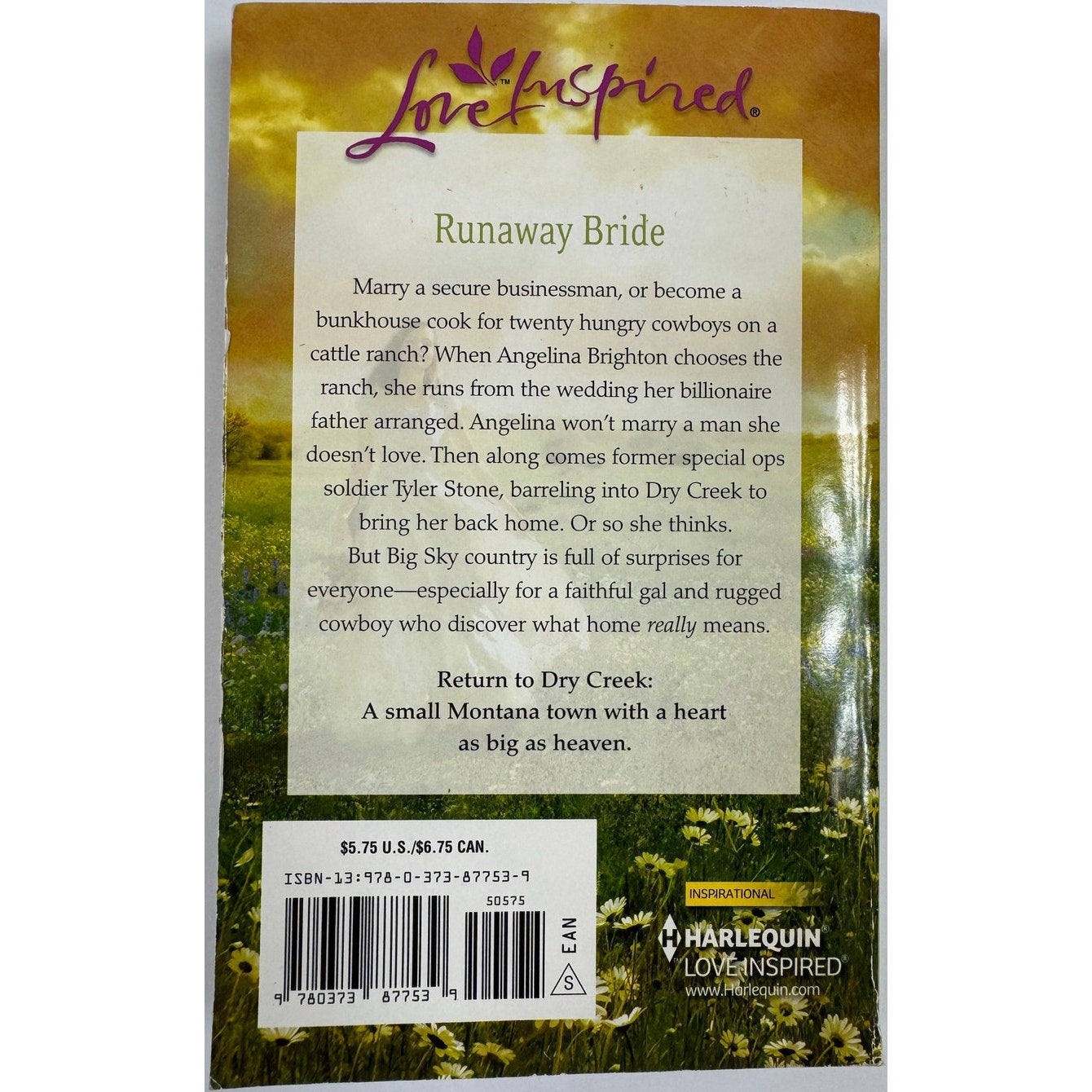 Wildflower Bride in Dry Creek by Janet Tronstad (Paperback)