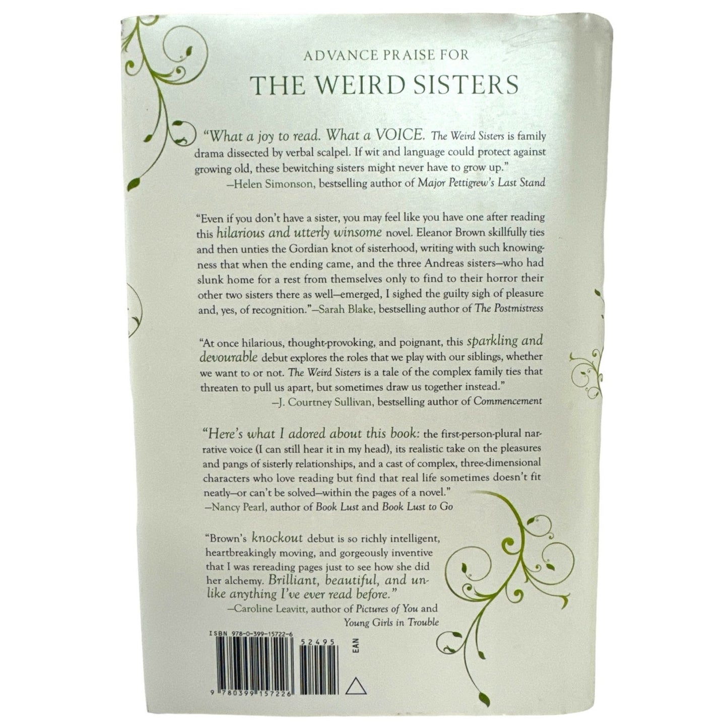 The Weird Sisters by Eleanor Brown (Hardcover)