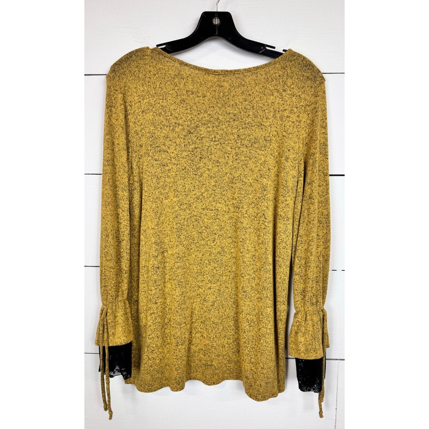 Sweet Claire Long Sleeve Knit Blouse Women's Size Large