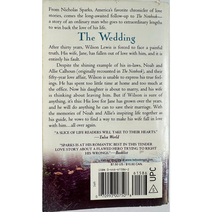 The Wedding by Nicholas Sparks (Paperback)