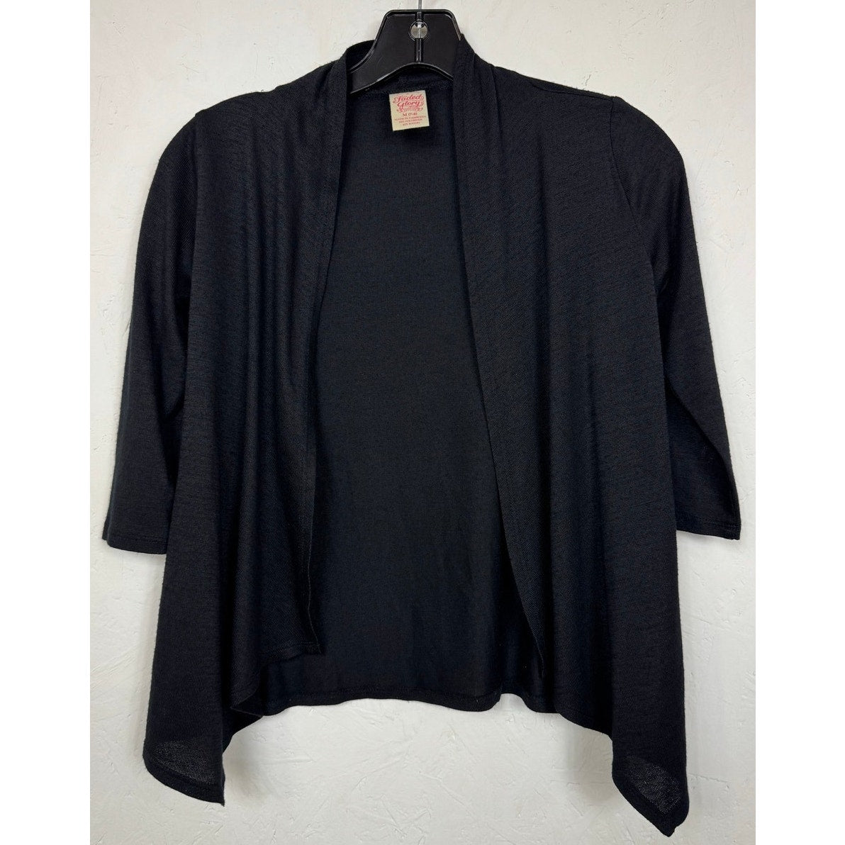 Faded Glory Black Cardigan Girl's Medium (7/8)
