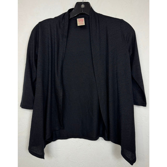 Faded Glory Black Cardigan Girl's Medium (7/8)