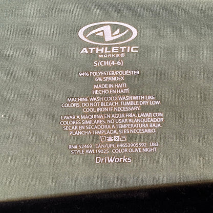 Athletic Works Green T-Shirt Women's Size Small