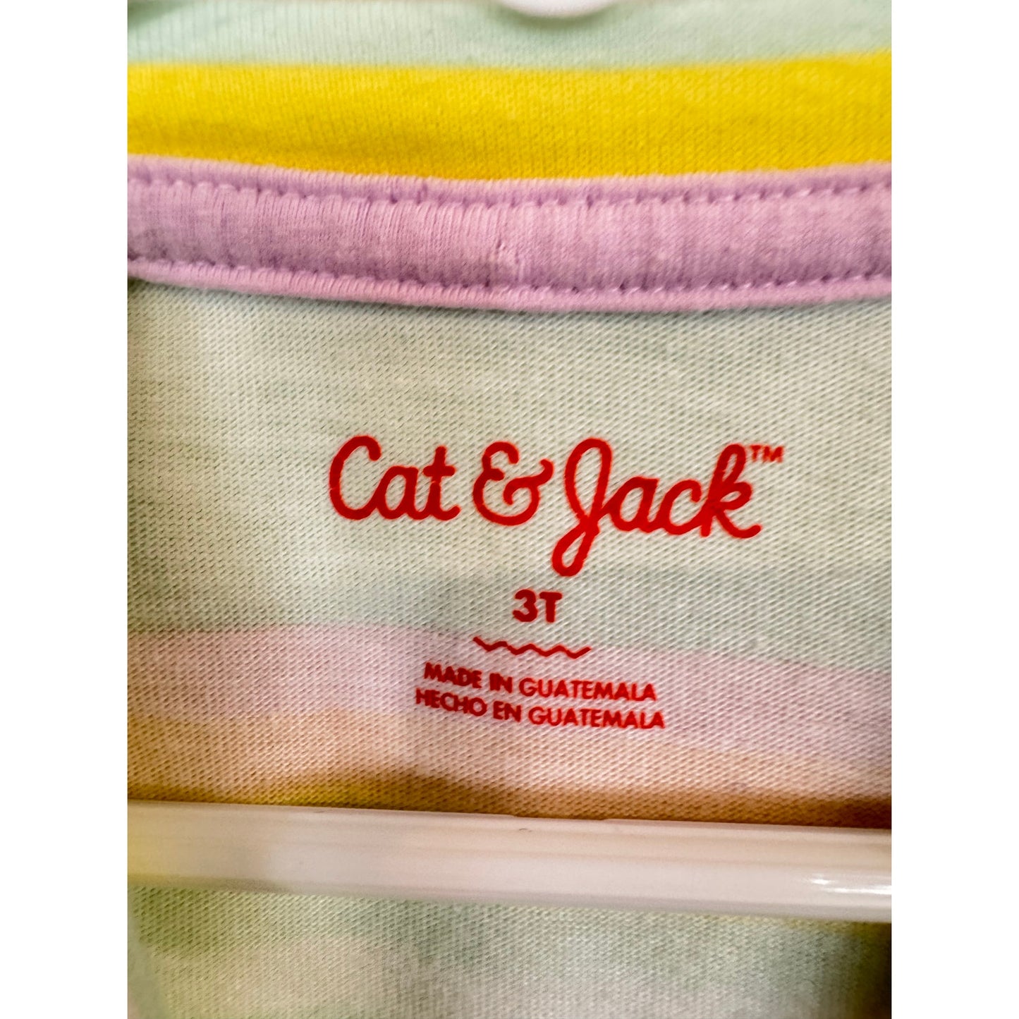 Cat & Jack Short Sleeve Blouse Girl's Size 3t