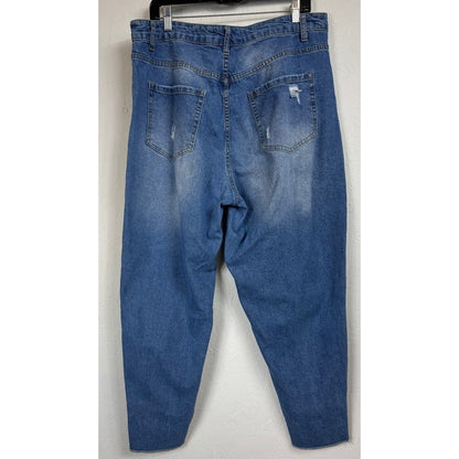 Haute Curve Blue Skinny Jeans Women's Size 16
