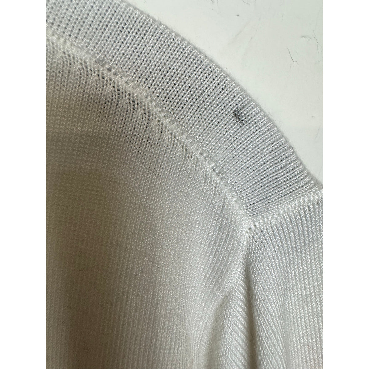 GNW White 3/4 Sleeve Cardigan Women's Large