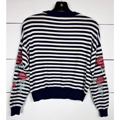 Wyld Hart Cropped Sweater Women's Size Small