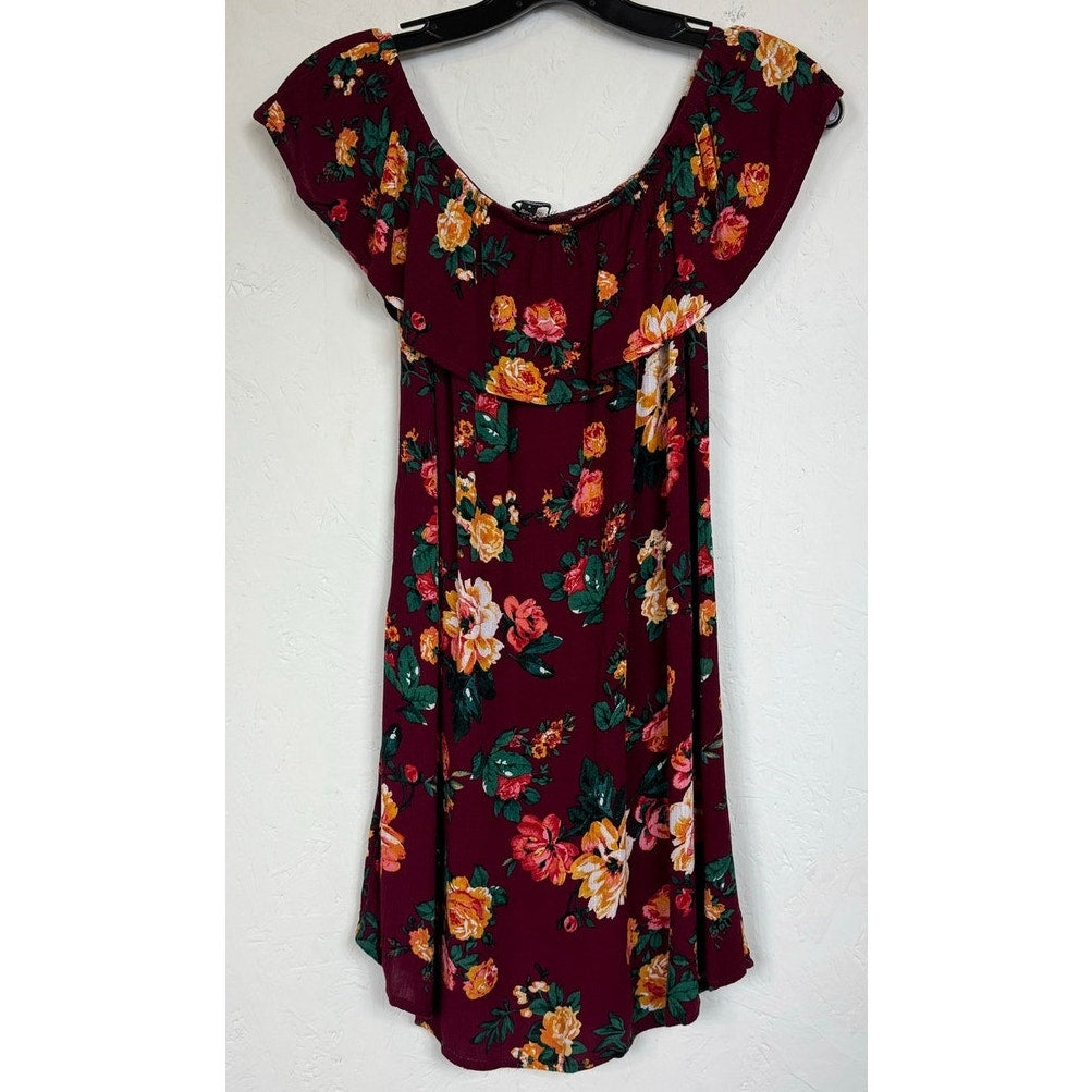 Ambiance Red Sleeveless Mini Dress Women's Small