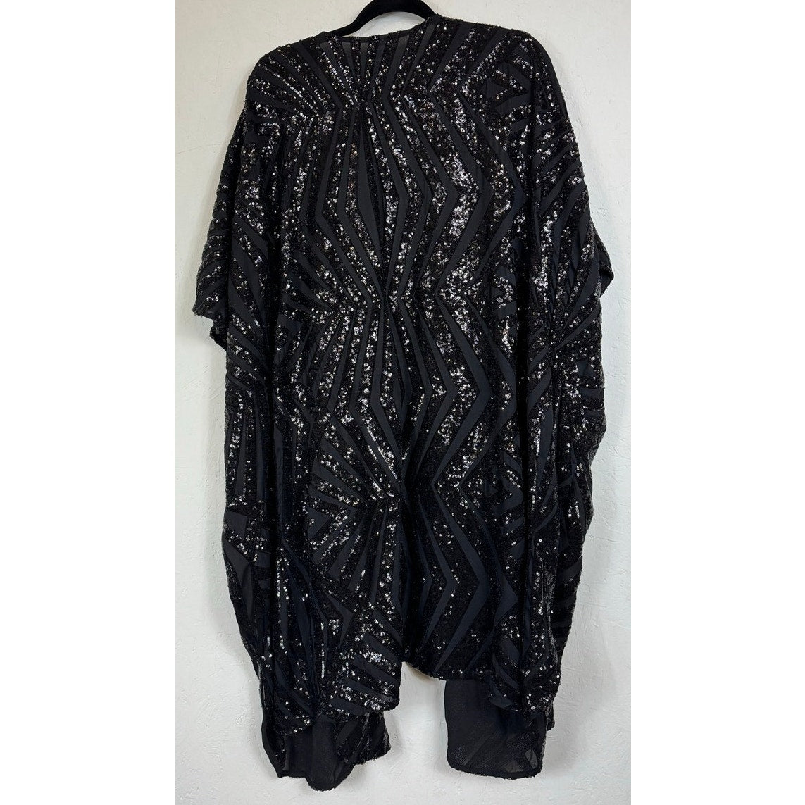 M. Fasis Black Short Sleeve Cardigan Women's 30/32