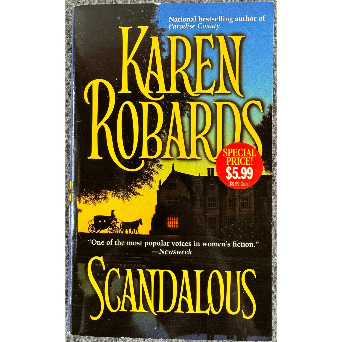 Scandalous by Karen Robards (Paperback)